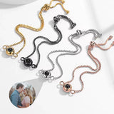 Customizable Photo Projection Bracelet Personalized Gift Jewelry