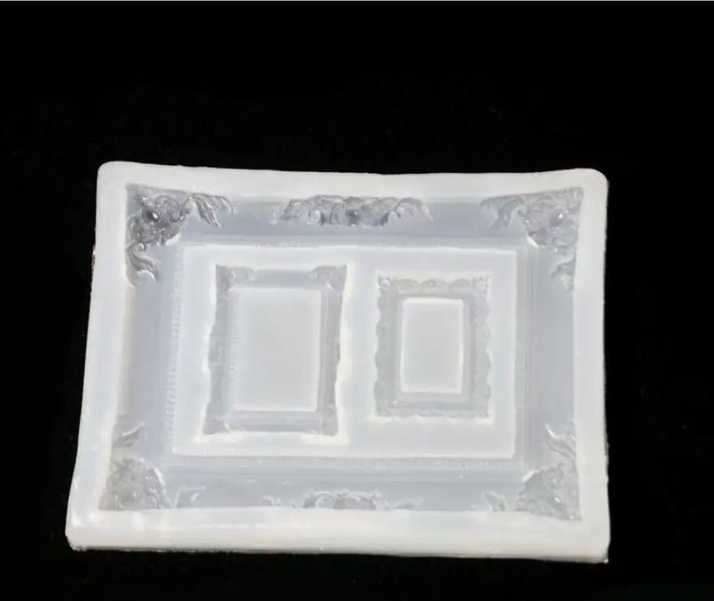 Large & Small Photo Frame Collection DIY Crystal Epoxy Mold