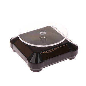 Photography 360u00b0 Rotating Turntable Display Stand Necklace Bracelet Watch