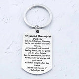 PT Gift PT's Prayer Keychain PT Jewelry PT Graduation