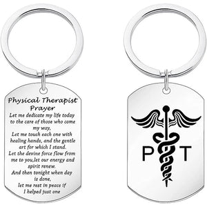 PT Gift PT's Prayer Keychain PT Jewelry PT Graduation