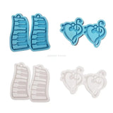 Piano Keys Pendant Mold Music Ornaments Silicone Mold