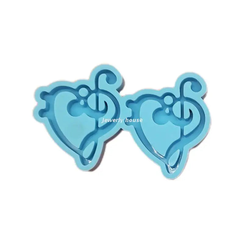 Piano Keys Pendant Mold Music Ornaments Silicone Mold