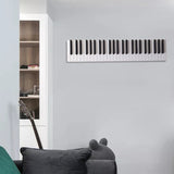 Wooden Coat Racks Piano Keys Wall Mounted Coat Hook Hanger