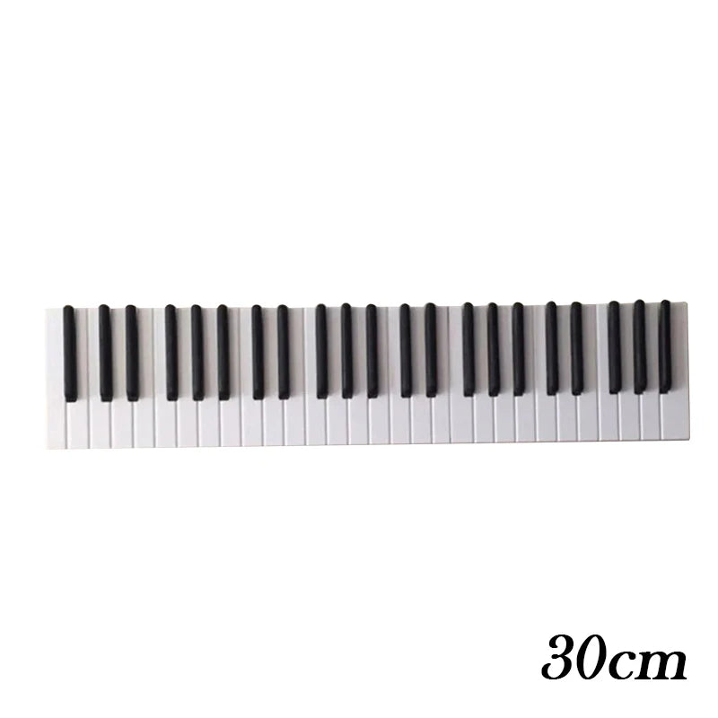 Wooden Coat Racks Piano Keys Wall Mounted Coat Hook Hanger