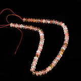 Faceted Watermelon Crystal Beads 5*8mm DIY Jewelry Bracelet Necklace 15in