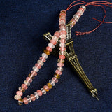 Faceted Watermelon Crystal Beads 5*8mm DIY Jewelry Bracelet Necklace 15in