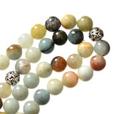 8mm High Amazonite Stone Rosary Beads 16" F005