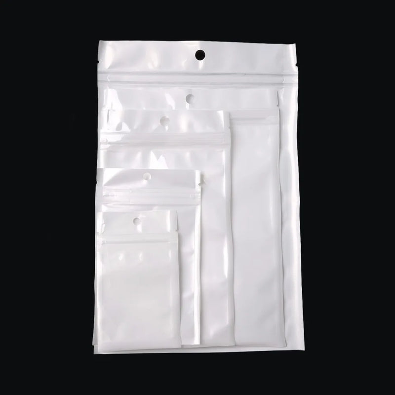 Size 9 Zipper Plastic Retail Packaging Pack Bag