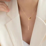Lady Chain Clavicle Chain Jewelry for Birthday Party