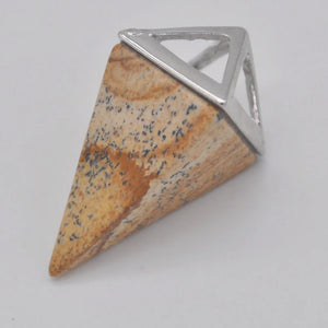 Jaspe Natural Stone Gem Pendant Jewelry For Woman S3211