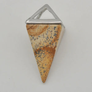 Jaspe Natural Stone Gem Pendant Jewelry For Woman S3211
