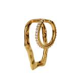 925 Sterling Silver Geometric Ear Clip Silver Jewelry