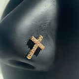 CZ Nose Rings Stainless Steel Butterfly Nose Studs