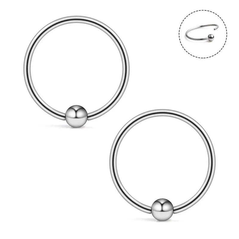 925 Silver Nose Ring Body Chain Hoop Nose Ring Body Jewelry