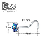 Titanium Nose Stud Septum Studs for Women