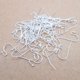 S-Shaped Ear Hook Earring Connection Clip Silver Jewelry Accessory
