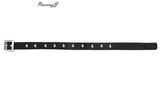 Leather Spike Studded Rivets Choker Necklace