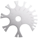 Stainless Steel Gauge Measurement Wheel 18G-0G Piercing Tool