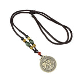 Chinese Zodiac Animal Necklaces Vintage Brass DIY Jewelry