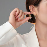 Pig Nose Hoop Earrings 925 Sterling Silver
