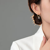 Pig Nose Hoop Earrings 925 Sterling Silver