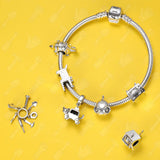 Pig Oven Mixed Style Beads S925 Sterling Silver Bracelet