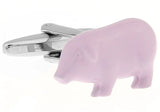 Copper Pig Style Cuff Links