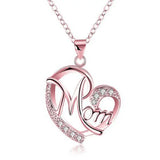 Pigirdle Mother's Necklace Letter Love Necklace Charms Pendant