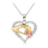 Pigirdle Mother's Necklace Letter Love Necklace Charms Pendant