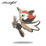 Pikipek Hard Enamel Pins - Perfect Christmas Gift