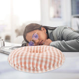 Round Pillow Ear Hole Side Donut Guard for Sleepers, Elderly, Nursing Neck