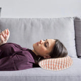 Round Pillow Ear Hole Side Donut Guard for Sleepers, Elderly, Nursing Neck