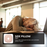 Round Pillow Ear Hole Side Donut Guard for Sleepers, Elderly, Nursing Neck