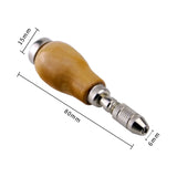 Pin Tong Vise Vice Wooden Handle Extra Collet Twist Drill Kit