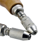 Pin Tong Vise Vice Wooden Handle Extra Collet Twist Drill Kit