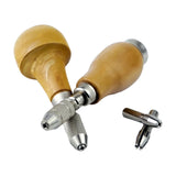 Pin Tong Vise Vice Wooden Handle Extra Collet Twist Drill Kit