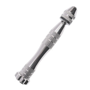 Pin Vise Hand Drill Bits with 10 Twist Drills Set for Wood Craft Resin