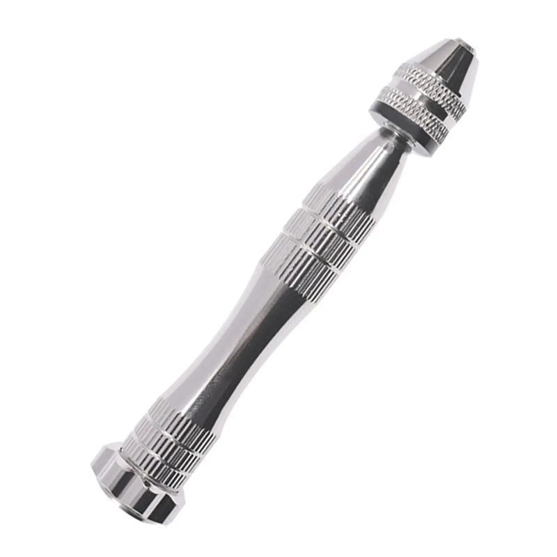 Pin Vise Hand Drill Bits with 10 Twist Drills Set for Wood Craft Resin