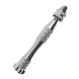 Pin Vise Hand Drill Bits with 10 Twist Drills Set for Wood Craft Resin
