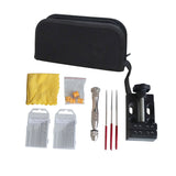 Pin Vises Hand Drill Bits Manual Punching Set Woodworking Diy Jewelry Drilling