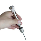 Pin Vises Hand Drill Bits Manual Punching Set Woodworking Diy Jewelry Drilling