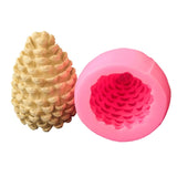 Pine Cone 3D Candle Soap Mould DIY Candle Epoxy Mold