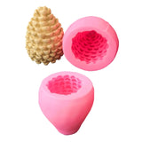 Pine Cone 3D Candle Soap Mould DIY Candle Epoxy Mold