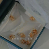 Pine Cone Hetian Jade K14 Charm Bracelets for Women