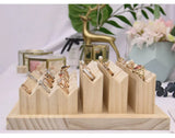 Pine Necklace Bracelet Ring Jewelry Display Rack