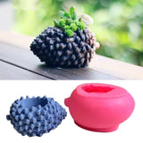 PineCones Cone Shape Flower Pot Silicone Mold Resin Moulds Candle Holder