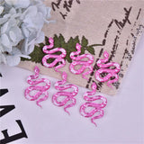 10pcs Moon Flower Snake Arcylic Charms for Earring Making