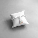 Sterling Silver Ballet Shoes Sandals Charms Pendant