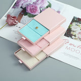 Pink Cotton Bag Jewelry Box Set Wedding Christmas Gift